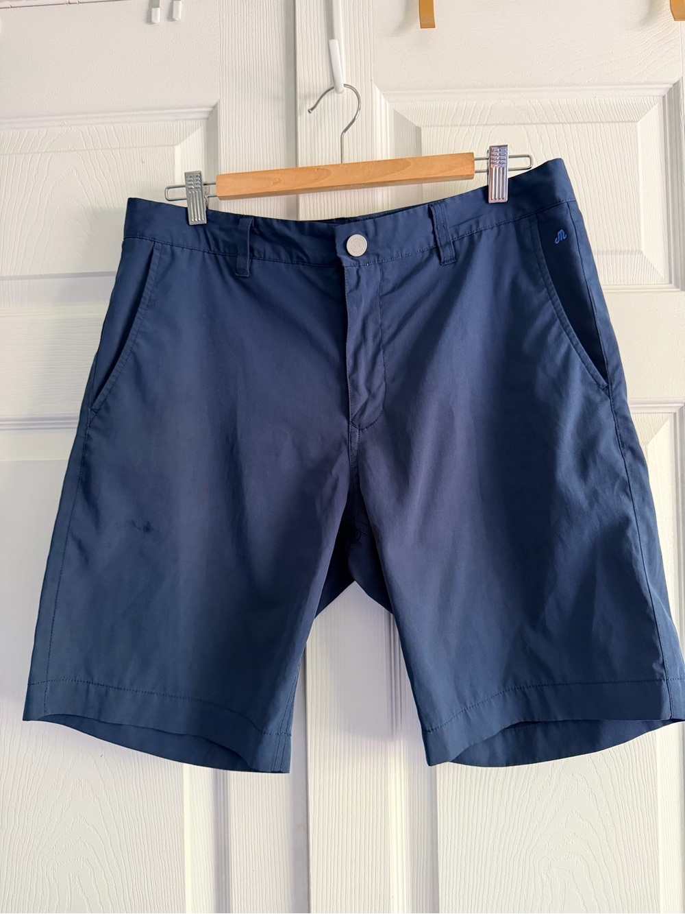 Bonobos Maide Golf Shorts Men’s Size 33 Blue Performance Stretch Golf Casual